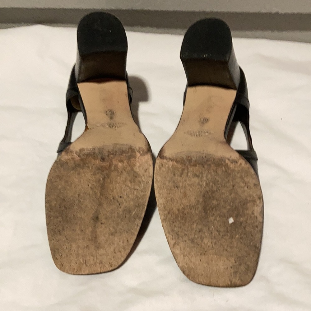 Bally Open Toe Slingback Shoes - image 4